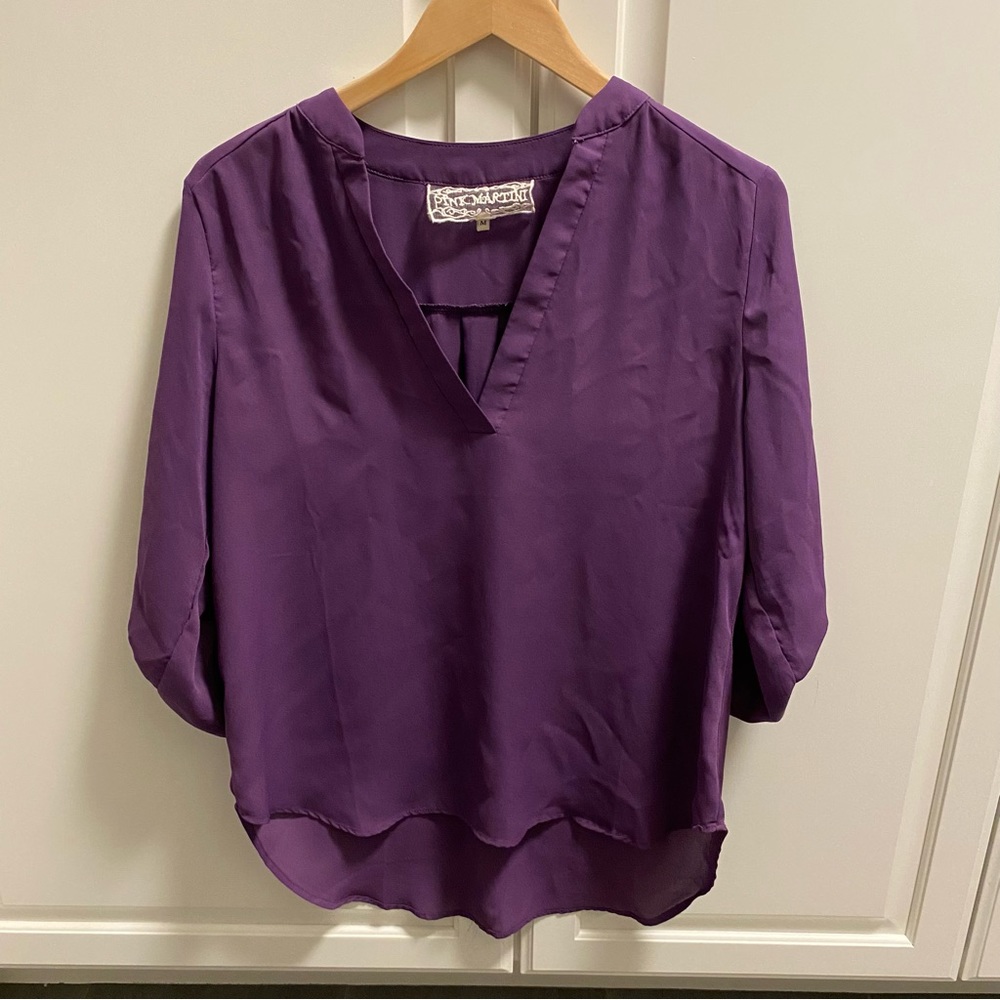 Purple blouse